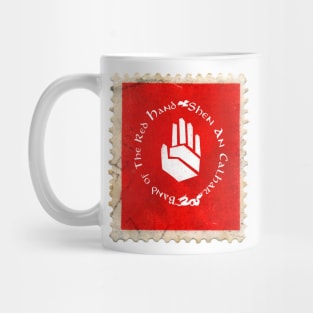 The Band of The Red Hand Post Mark - Wheel of time Mug